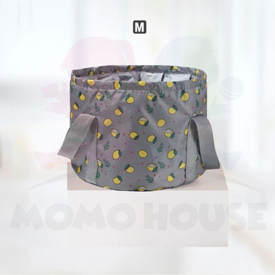 Portable Foot Spa Bucket Up to 80â„ƒ Foldable Foot Soaking Bag Waterproof Basin Basket Bag Rendam Kaki