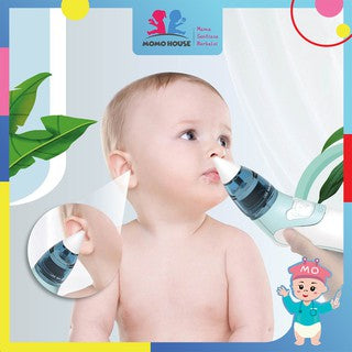 MOMO HOUSE Baby Electric Ear & Nasal Aspirator Ear Nose Cleaner