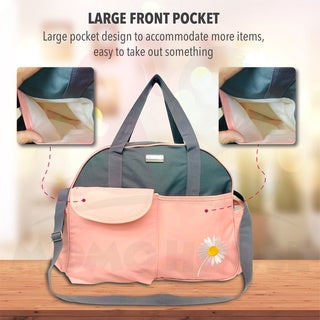 4 in 1 Mummy Diaper Bag Tote Bag Baby Diaper Bag Waterproof & Dustproof Multifunction Maternity Travel Bag