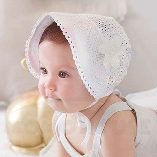 Lace Flower Baby Hat Girl Newborn Baby Cap Girl Newborn Baby Girl Hat Summer Topi Baby Girl Lace Hat Baby Summer Hat