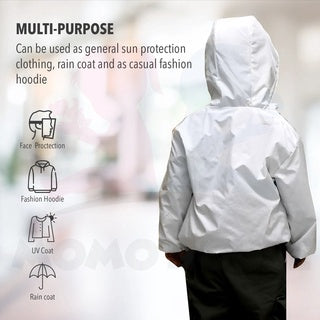 Kids Jacket Clothing Mask detachable Anti-droplet Dust-proof Protective Clothing Jacket Kanak-Kanak