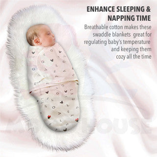 Newborn Baby Cotton Swaddle Soft Blanket Kain Bedung Kain Selimut Kain Tuala