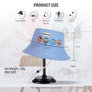 Kids Hat Bucket Cap Baby Hat Topi Budak Kids Hat Beach Topi Pantai Budak Boy Kids Bucket Hat Girl Kids Sun Hat