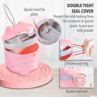 (New Design) (BPA FREE) Baby Milk Powder Container Airtight Portable Food Container Food Storage With Handle