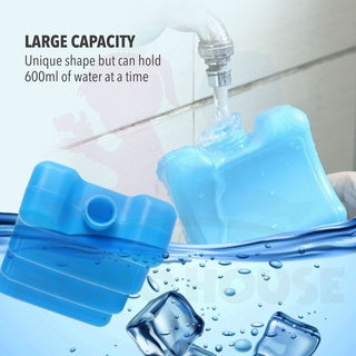 Reusable Ice Brick Ice Block Ice Pack Cooler Milk Storage For Cooler Bag