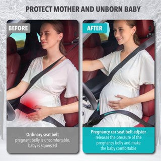 Pregnant Seat Belt Adjuster Pregnancy Seatbelt Safety Car Seat Belt For Pregnant Women Maternity Seat Belt Adjuster 孕妇安全