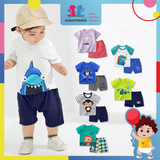 Newborn Baby T Shirt Short Sleeve Set (BM029)