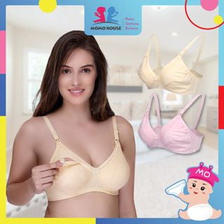 Women Nursing Maternity Breastfeeding Bra for MOMO House & Real BubeeBreast Pump - Hook Design