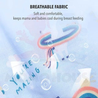 Breastfeeding Nursing Cover Cotton Apron Shawl Cloth Blanket