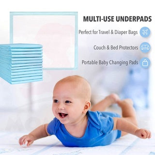 Kasumi Disposable Underpad Breathable Changing Pad Baby Infant Bed Urine Pad Pelapik Tilam