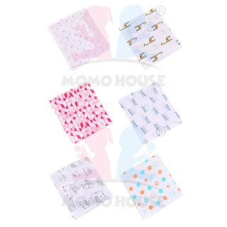 MOMO HOUSE Newborn Baby Muslin Swaddle Kain Bedung Soft Blanket Kain Selimut Napkin Lampin