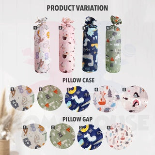 Kids Sleeping Cotton Long Pillows Bantal Peluk Cartoon Design