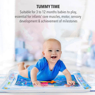 Baby Water Play Mat Tummy Time Toy Baby Playmat Water Mat Baby Slapped Pad Water Playmat Baby Kids Water Play Mat