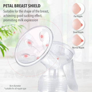 Manual Breast Pump Real Bubee Breast Milk Pump Susu Breastpump with Bottle Collector Nipple Suction Pump