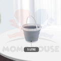 Plastic Foldable Bucket Folding Wash Basin Space Saving Outdoor Travel Tool Baldi Timba Lipat