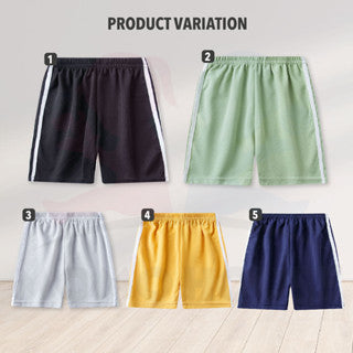 Kids Short Pants Seluar Pendek Budak Seluar Sukan Budak Sports Short Pants Unisex Seluar Budak Kids Casual Pants