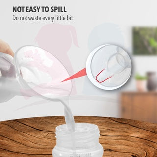 (New Design) Manual Silicone BPA Free Breast Pump Milk Collector (2 Pcs) (100ml) Pam Susu