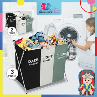 Foldable Laundry Basket Bag Laundry Besar Dirty Laundry Basket Large Cloth Basket Baju Kotor Dobi Bakul Pakaian Kotor洗衣篮