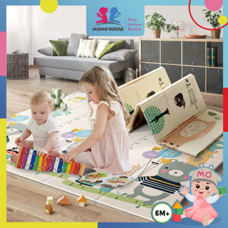 180x148x0.8CM Baby Playmat Baby Carpet Floor Mats Play Mat Large Foldable Waterproof Playmats