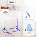 (NEW DESIGN) MOMO HOUSE Baby Spring Cot Stand/ Buaian Bayi/ Baby Cradle Swing/ Buai Baby