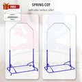 (NEW DESIGN) MOMO HOUSE Baby Spring Cot Stand/ Buaian Bayi/ Baby Cradle Swing/ Buai Baby