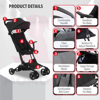 Stroller lipat best sale kecil murah