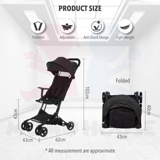 Baby stroller lipat best sale