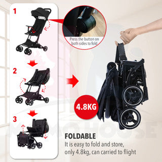 Foldable Stroller Baby Murah Kid Stroller Lipat Kereta Tolak Baby Stroler Baby Travel Stroller Baby Stroller Budak