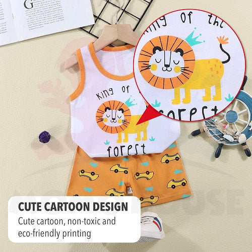 Kids Singlet Baby Boy Baju Singlet Baby Clothes Set Singlet Baby Girl Budak Perempuan Baju Singlet Budak Lelaki