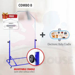 MOMO HOUSE Buaian Bayi Baby Cradle Swing Buai Baby