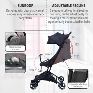 Foldable Stroller Baby Murah Kid Stroller Lipat Kereta Tolak Baby Stroler Baby Travel Stroller Baby Stroller Budak