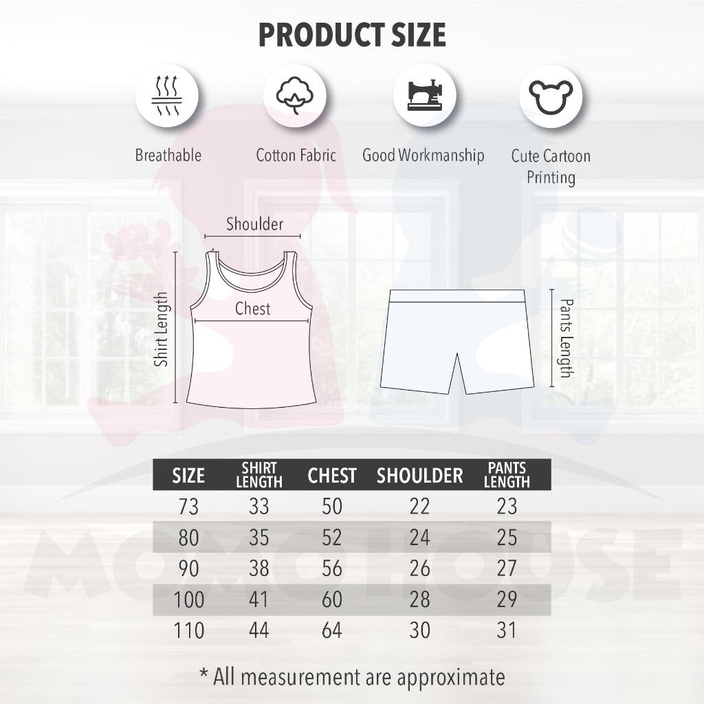 Kids Singlet Baby Boy Baju Singlet Baby Clothes Set Singlet Baby Girl Budak Perempuan Baju Singlet Budak Lelaki