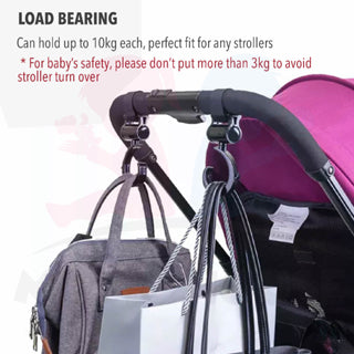 Baby Stroller Hook Hanger Car Hanger Hook Penyangkut Kereta Headrest Hook Car Seat Hook Stroller Baby Car Holder Hook