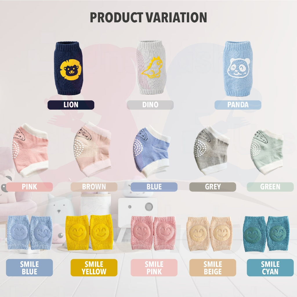 Elastic Baby Knee Pad Elbow Pad Brace Pads Cap Anti-slip Crawling Safety Protector