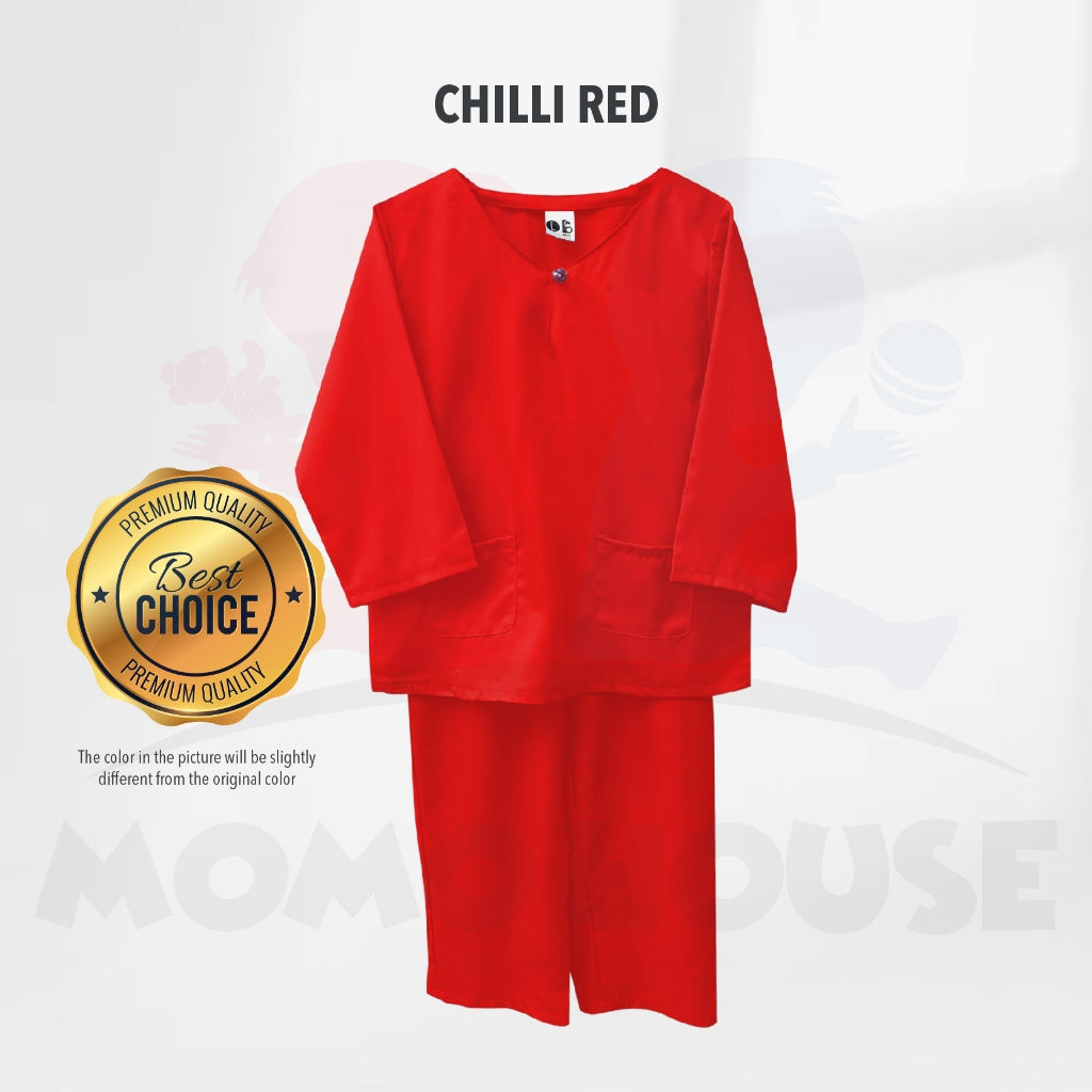 Momo House Baju Raya Budak Lelaki Kanak Kanak Baju Melayu Budak Teluk Belanga (BRB001)