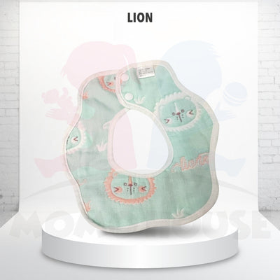Baby Petal Bib Kids 360 Degree Scarf Petal Saliva Towel Feeding Spitting Slobber Bib Tuala Air Terliur