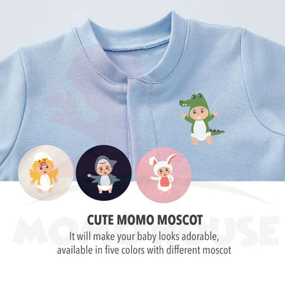 MOMO HOUSE Baby Romper Long Sleeve Newborn Baby Clothing Baju Newborn Baju Tidur Baby Sleepsuit Newborn Clothes