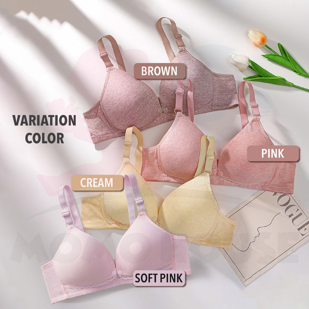 Women Nursing Maternity Breastfeeding Bra for MOMO & Real Bubee Breast Pump - Button Design