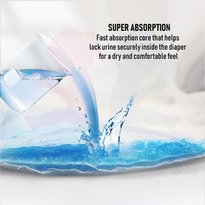 Momo House  Zeroleak Baby Diaper Tape Newborn Baby Diapers Lampin Kanak-Kanak