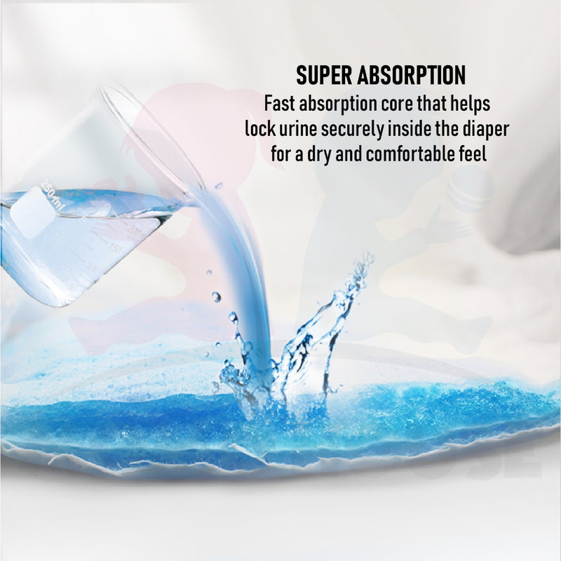 Momo House  Zeroleak Baby Diaper Tape Newborn Baby Diapers Lampin Kanak-Kanak