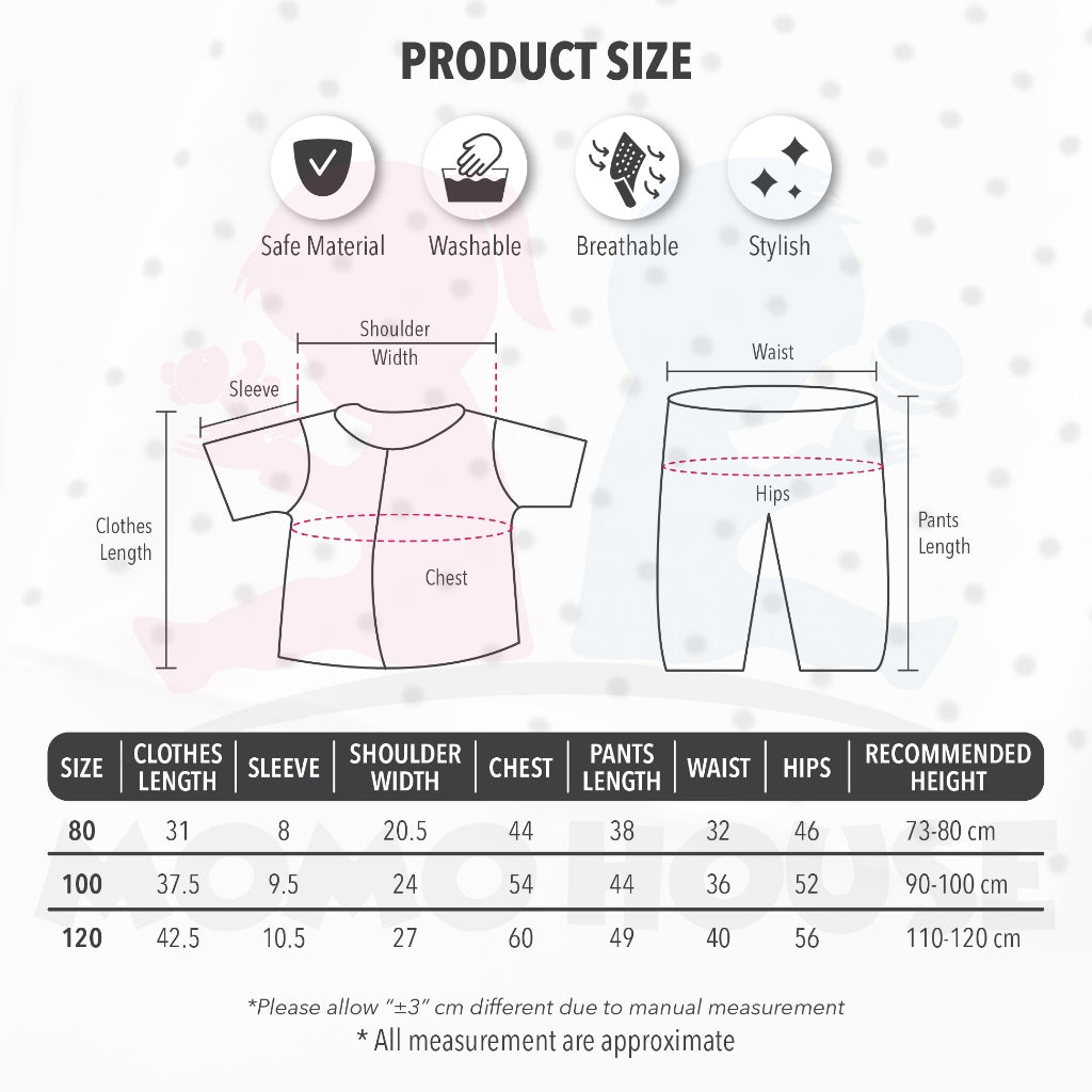 Baju Budak Perempuan Set Girl Clothes Girl Outfit Korean Style Baju Set Budak Perempuan Kids Girl Clothing