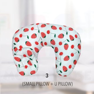 Newborn Baby Breastfeeding U-Shaped Cotton Maternity Head Support Pillow Bantal Menyusu