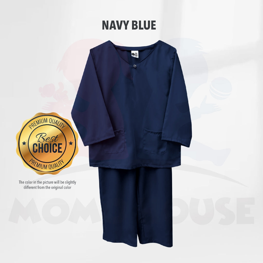 Momo House Baju Raya Budak Lelaki Kanak Kanak Baju Melayu Budak Teluk Belanga (BRB001)