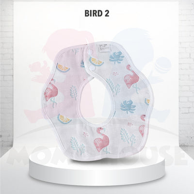 Baby Petal Bib Kids 360 Degree Scarf Petal Saliva Towel Feeding Spitting Slobber Bib Tuala Air Terliur