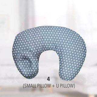 Newborn Baby Breastfeeding U-Shaped Cotton Maternity Head Support Pillow Bantal Menyusu