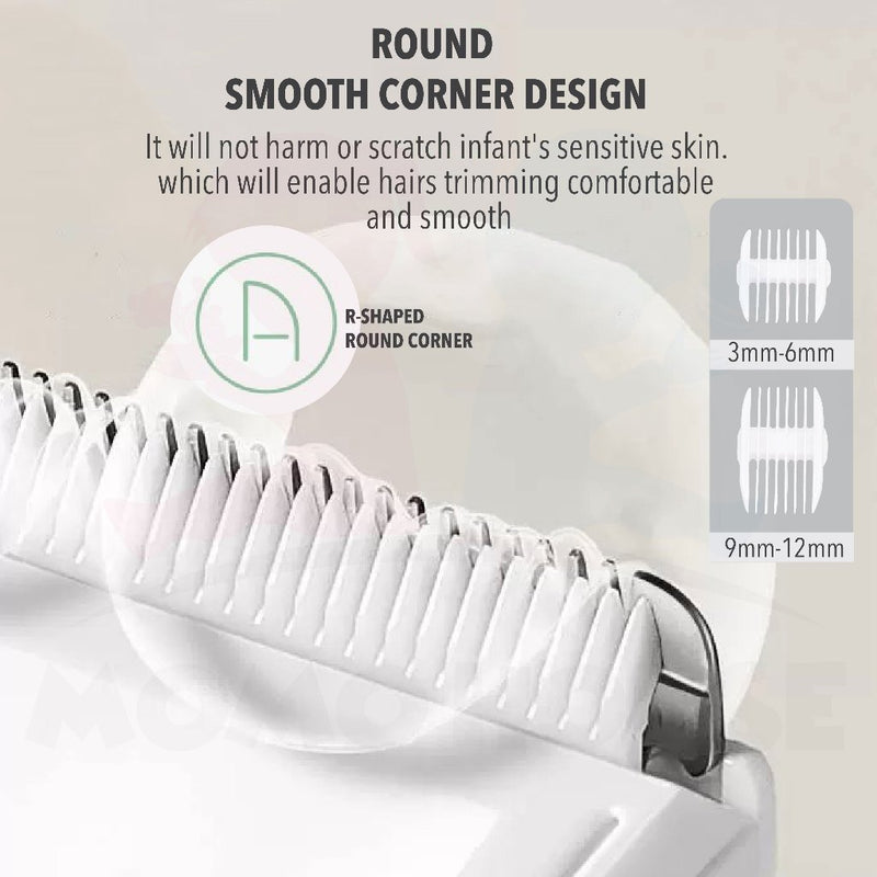 Electric USB Rechargeable Cordless Hair Cutter For Kids Hair Trimmer Gunting Rambut