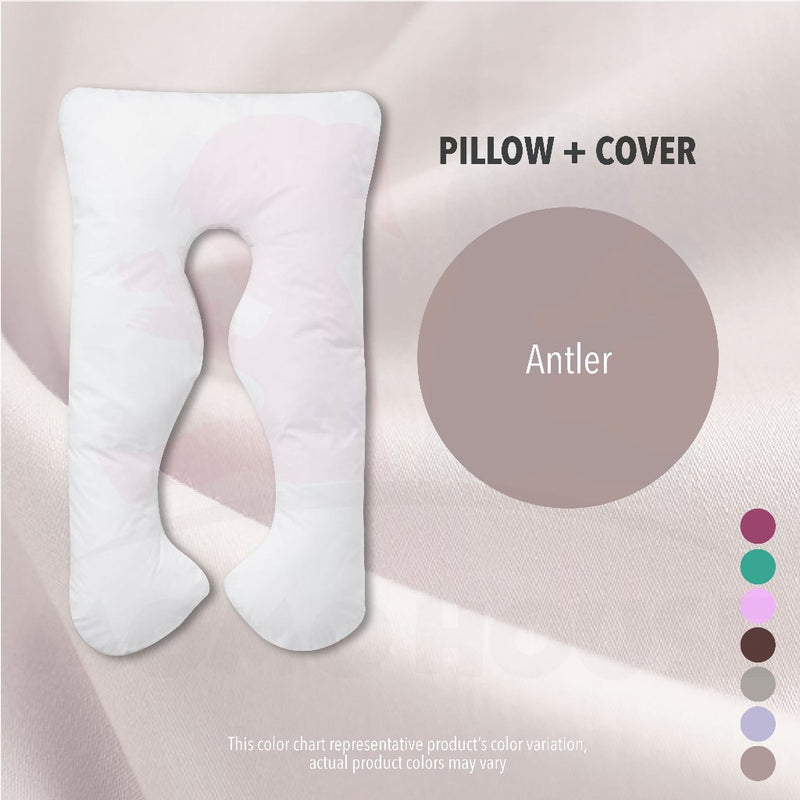(New Design) U Shape Maternity Pillow Pregnant Side Bedding Full Cotton Pregnancy Pillow Nursing Pillow