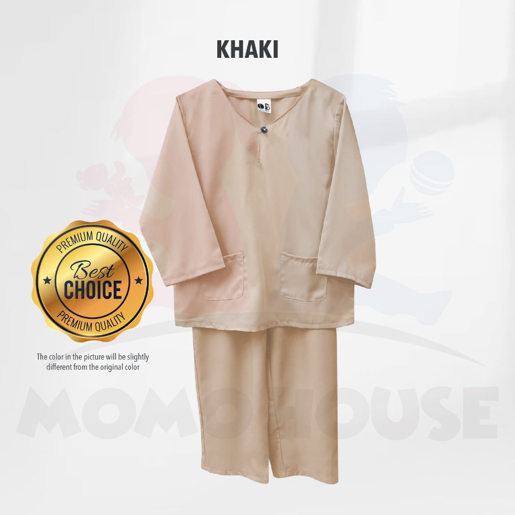 Momo House Baju Raya Budak Lelaki Kanak Kanak Baju Melayu Budak Teluk Belanga (BRB001)