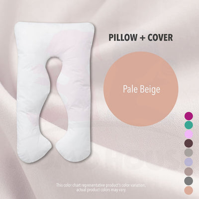 (New Design) U Shape Maternity Pillow Pregnant Side Bedding Full Cotton Pregnancy Pillow Nursing Pillow