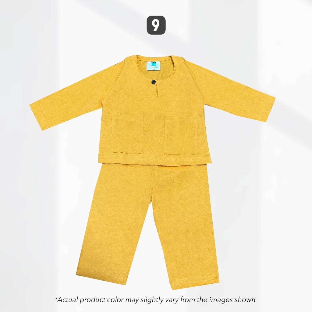 Momo House Baju Raya Budak Lelaki Kanak Kanak Baju Melayu Budak Teluk Belanga (BRB002)